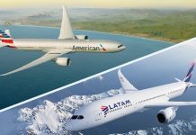 Las aerolíneas Latam y American Airlines retiran solicitud de JBA en USA