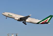 Se retrasa despegue de Nueva Alitalia