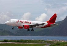Avianca reactiva vuelos a Paraguay