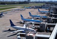 Aerolíneas Argentinas y Latam trasladan más de 40 vuelos desde Aeroparque a Ezeiza