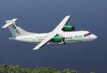 Brasil:  avión de MAP Linhas Aéreas aterriza sin tren en Manaus