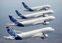 Airbus vendió 222 aviones en noviembre y entregó 77 unidades