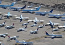 Esto es lo que pasa con los aviones cuando son jubilados