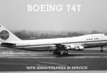 El Boeing 747 celebra 50 años de servicio