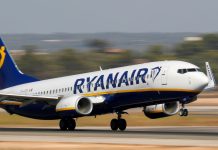 Ryanair transportó a 152,4 millones de pasajeros en 2019, un 9% más