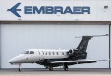 Embraer entrega 22 aviones en primer trimestre