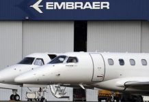 Embraer entregó 130 aviones en 2020