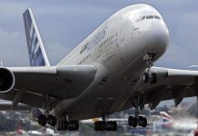 Un Airbus A380 que vuela siempre vacío en tiempos de coronavirus