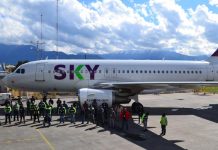 SKY Airline retiró de su flota el último Airbus A319