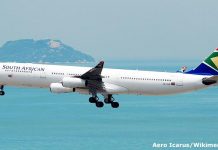 Sudáfrica: Gobierno promete 650 millones de dólares para South African Airways