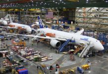 Boeing estaría preparando el traslado de toda la producción del 787 a Carolina del Sur.