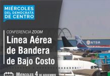 Conferencia vía Zoom sobre la Línea Aérea de Bandera del Perú
