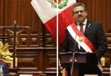 Manuel Merino asumió la Presidencia del Perú