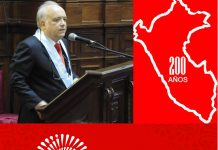 La Línea Aérea de Bandera es el Proyecto del Bicentenario del Perú