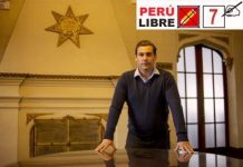 Perú Libre inscribe candidatura de Julián Palacin al Congreso con el número 7 por Lima