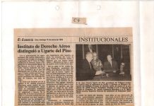 Recordamos la historia del Derecho Aéreo y Espacial Peruano