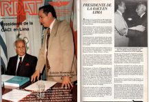 Sucedió en 1994, Presidente de la OACI en Lima