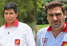 Pedro Castillo de Perú Libre estaría quinto en la intención de voto a 2 semanas de las elecciones