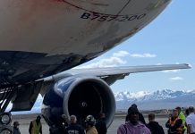 B757 de Delta aterriza de emergencia por impacto de aves
