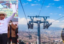 Julián Palacin: Perú Libre solucionará la congestión vehicular construyendo el Teleférico de Lima