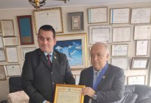 Designan a Julian Palacin Fernández embajador para la Paz