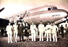 Iberia celebra 75 años en Latinoamérica