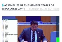 Julián Palacin Gutiérrez Presidente de Indecopi, expuso en representación del Perú en la OMPI – ONU en Ginebra, Suiza