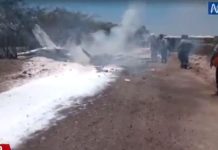 Ica: caída de avioneta tras sobrevolar las Líneas de Nasca deja al menos 7 personas fallecidas