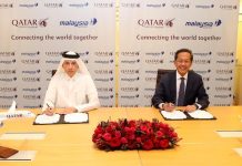 Qatar Airways y Malaysia Airlines firmaron una asociación estratégica