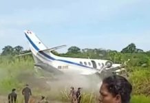 Un muerto por avioneta que se despistó con 15 pasajeros en aeródromo de Loreto