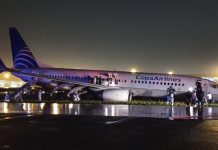 Un avión de Copa Airlines se sale de la pista al aterrizar en Panamá