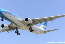 Doce heridos por fuertes turbulencias en un vuelo de Aerolíneas Argentinas