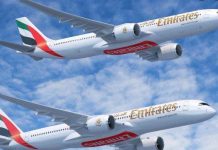 Emirates de Dubai prevé llegar a fin de este año al 80% de la capacidad precovid