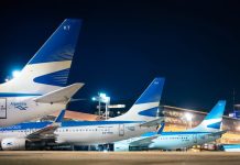 Aerolíneas Argentinas requirió menos aportes del estado