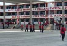 El Indecopi supervisó a IE Cima al conocerse que un grupo de escolares almorzaban en la calle
