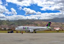 Aerolínea Sky inició vuelos a Jauja y Tacna, destinos a los que solo llegaba Latam