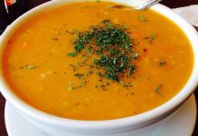 Receta: Sopa de trigo peruana