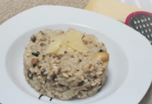 Receta de Risotto de champiñones
