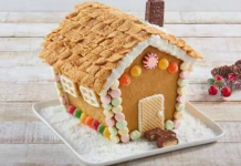 Casita de jengibre, la infaltable en Navidad