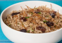 Receta de Arroz Árabe: