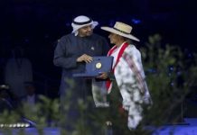 Escolares de Trujillo brillaron en Emiratos Árabes Unidos con proyecto sostenible