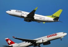 airBaltic y SWISS establecen un puente aéreo con código compartido