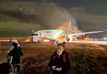 Cinco muertos y 379 evacuados luego de colisionar dos aviones en el Aeropuerto Haneda de Tokio