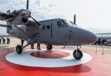 Fuerza Aérea del Perú pone en servicio a su avión Twin Otter DHC-6-300 N° 312 totalmente renovado