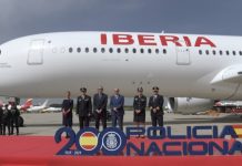 Iberia recibe su vigésimo segundo Airbus A350