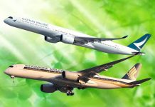 Acuerdan Cathay Pacific y Singapore Airlines impulsar la sostenibilidad