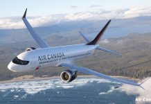 Air Canadá agregará otros ocho aviones Boeing 737-8 a su flota