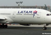 Demanda de pasajeros de LATAM Airlines creció 17,6% en junio