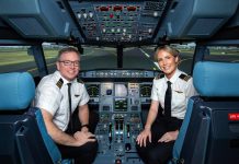 Pilotos de Qantas se preparan para la llegada de su primer A321XLR