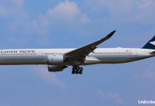 Cathay Pacific retomará plenamente sus vuelos el sábado tras sustituir pieza de motor de sus A350